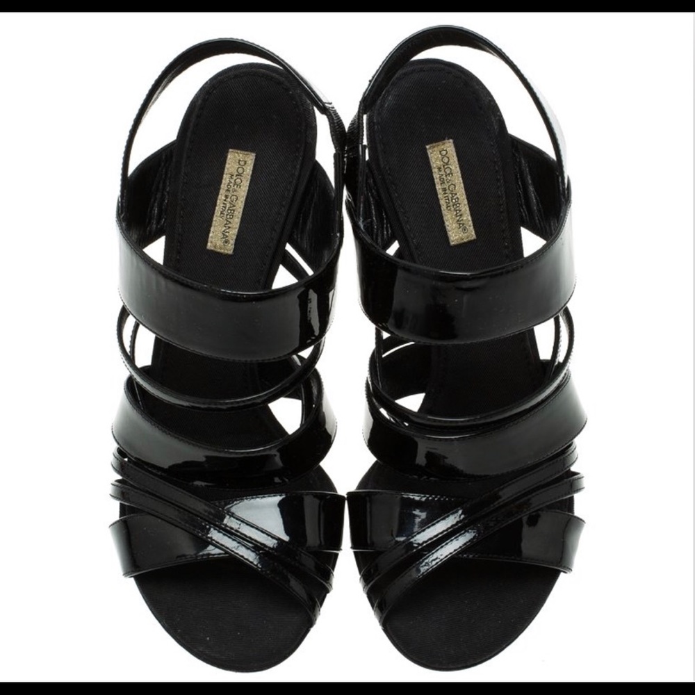 Dolce & Gabbana patent leather heels